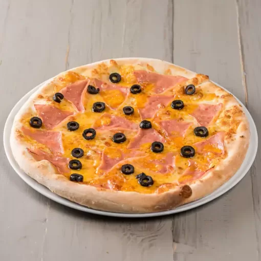 Alternative view of Pizza CHEDDAR PROSCIUTTO - mini