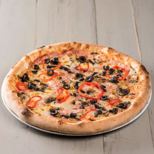 Alternative view of Pizza PROSCIUTTO FUNGHI - mini