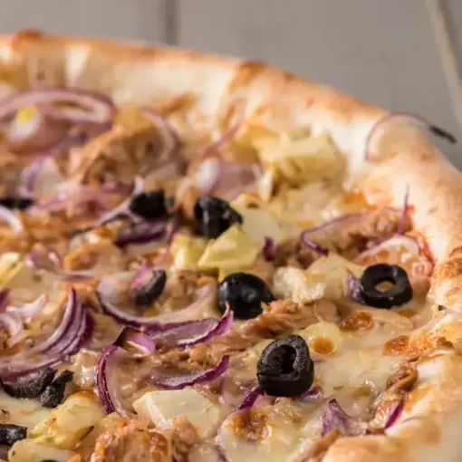 Pizza TONNO E CIPOLLA - gigant - imagine 3