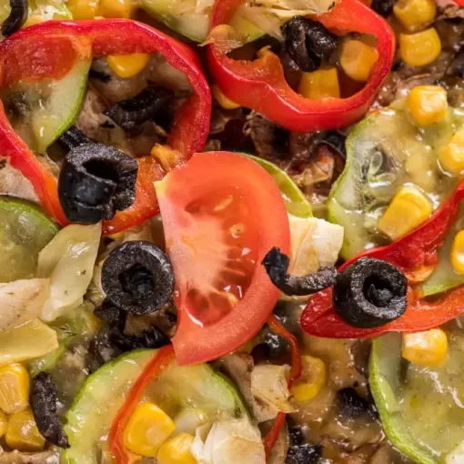 Pizza VEGETARIANĂ - normală - imagine 4