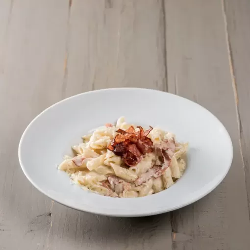 Alternative view of Penne Carbonara